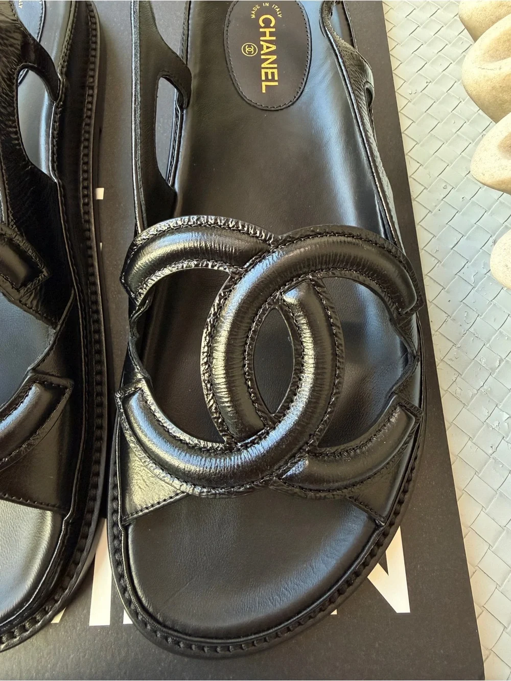 CHANEL iconic interlocking